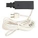 Juno Black Plug Power Feed and Cord
