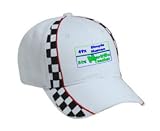 49% Simple Human 51% Math Teacher Adult White Racing Checker Hat / Cap
