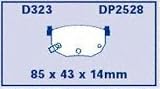 EBC Brakes DP2528 Brake Pad