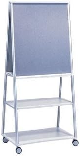 Marker Tray Casters Board Easel Fabric Choice: Lido Style - Oak Bluffs