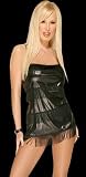 Wet Look Fringe Dress