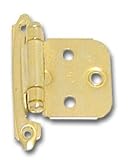 Amerock Decorative Self Closing Overlay Cabinet Door Hinge Polished Brass