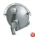 Terk TV44 Amplified Clip-on Outdoor TV Antenna for Dual LNB Satellite Dishes