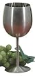 Danesco Stainless Steel Wine Goblet - 10 oz