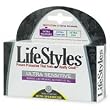 LifeStyles Extra Pleasure Brand 2012 Ultra Sensitive with Spermicidal Lubricant Condoms, 12 Count