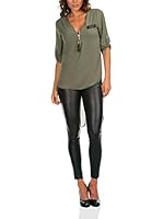 Bleu Marine Blusa Nice (Caqui)