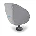 Hurricane Bucket, Helmsman And Fixed Back Boat Seat Cover In Grey
