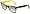 Black On Yellow Frame/Gradient Smoke Lens