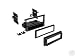 Stereo Install Dash Kit Chevy Tahoe 03 04 05 (car radio wiring installation parts)