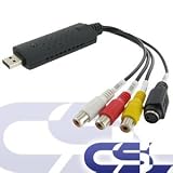 Produkt-Bild: USB 2.0 Audio / Video Grabber - Videoadapter zur Bearbeitung-Nachbearbeitung