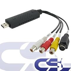 USB 2.0 Audio / Video Grabber - Videoadapter zur Bearbeitung-Nachbearbeitung