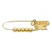 14K Yellow Gold Grandmas Charm Holders Pin