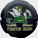 University of Notre Dame Leprechan Tire Cover - Navy Size D10