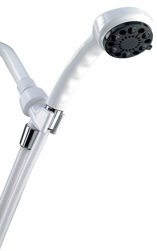 Delta Faucet 75400WH Four-Spray Hand Shower, White