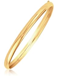 Classic Bangle in 14K Yellow Gold (5.0mm)