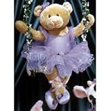Amanda 13" Purple Plush Ballerina Bear
