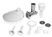 kitchen appliance reviews DeLonghi A950 Large Meat Grinder Attachment