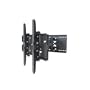Hercules(by Opteka) HRM-100 Super Strong Plasma and LCD TV Dual-Arm Articulating Wall Mount for 32-Inch to 60-Inch Displays (Black)
