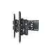 Hercules(by Opteka) HRM-100 Super Strong Plasma and LCD TV Dual-Arm Articulating Wall Mount for 32-Inch to 60-Inch Displays (Black)
