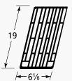 Porcelainized Cast Iron Cooking Grid for Aussie, Brinkmann, Sams and Turbo Grills