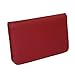 CTM® Unisex Leather Top Stub Checkbook Cover