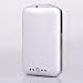 ATC White 3000mah 3Ah High Capacity Apple Iphone Mobile Power Pack Charger Battery for iphone 4 4G samsung,LG,sony Erission,Nokia and PSP