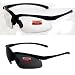 Two Pairs of Apex 2.5 Bifocal Safety Glasses, One Pair with Clear Lenses and One with Smoked