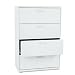 HON(tm) 584LQ - 500 Series Four-Drawer Lateral File, 36w x53-1/4h x19-1/4d, Light Gray