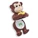 Palm Tree Crystal Necklace in Monkey w/ Banana Gift Box
