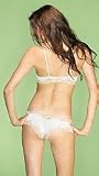 Honeydew Intimates Microfiber Boyshort with Cross Dyed Lace