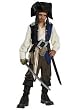 2007 Captain Jack Sparrow DELUXE Kids Costume Officially Pirates of the Caribbean Licensed TM Costume (Sword not included)