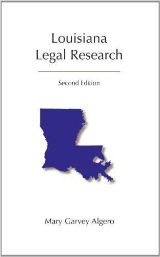 Louisiana Legal Research, Second Edition