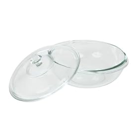 Corningware-Pyrex 6001024 CLR 2-Qt Casserole with Glass Cover - Pack Of 2 by CORNINGWARE-PYREX