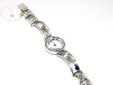 Round face Hand Made silver Watch Set With Opal Stone