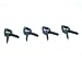 Wolfcraft 3432 Micro Fix Spring Clamps (4)
