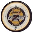 Chevrolet Parts Genuine Neon 20" Wall Clock Made In USA New