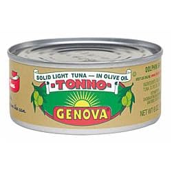 GENOVA TONNO OLIVE OIL, 24 pack of 3 oz cans