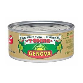 GENOVA TONNO OLIVE OIL, 24 pack of 3 oz cans