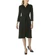 Isaac Mizrahi for Target&reg; 3/4-Sleeve Shirtdress- Ebony