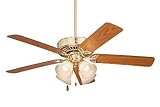 50 Builder Plus - 50 Builder Plus-Polished Brass Finish-Walnut / Medium Oak Blades