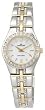 AK Anne Klein #10/7977MPTT Women's Swarovski Accented Two Tone Bracelet Watch