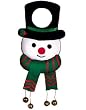 New Snow Man Door Knob Hanging Christmas Decoration