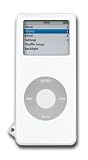 iPod nano Silicone Skin with LCD Screen Protector & Armband - White