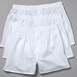 Windham Pointe 3-pk.White Boxer Shorts