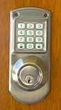 Electronic Keyless Deadbolt System - Antique Brass #419