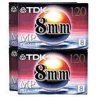 4-Pack Premium 8mm Video Tape