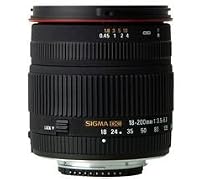 Sigma 18-200mm f/3.5-6.3 DC Lens for Nikon Digital SLR Cameras