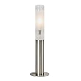 Trident Contemporary Touch Table Lamp, Brushed Chrome, including G9 40W Halogen Bulbby Trident Ltd