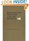Renaissance Thought and its Sources