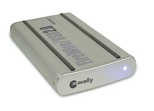 Macally PHR-250CC FireWire/USB 2.0 2.5-Inch IDE Hard Drive Enclosure